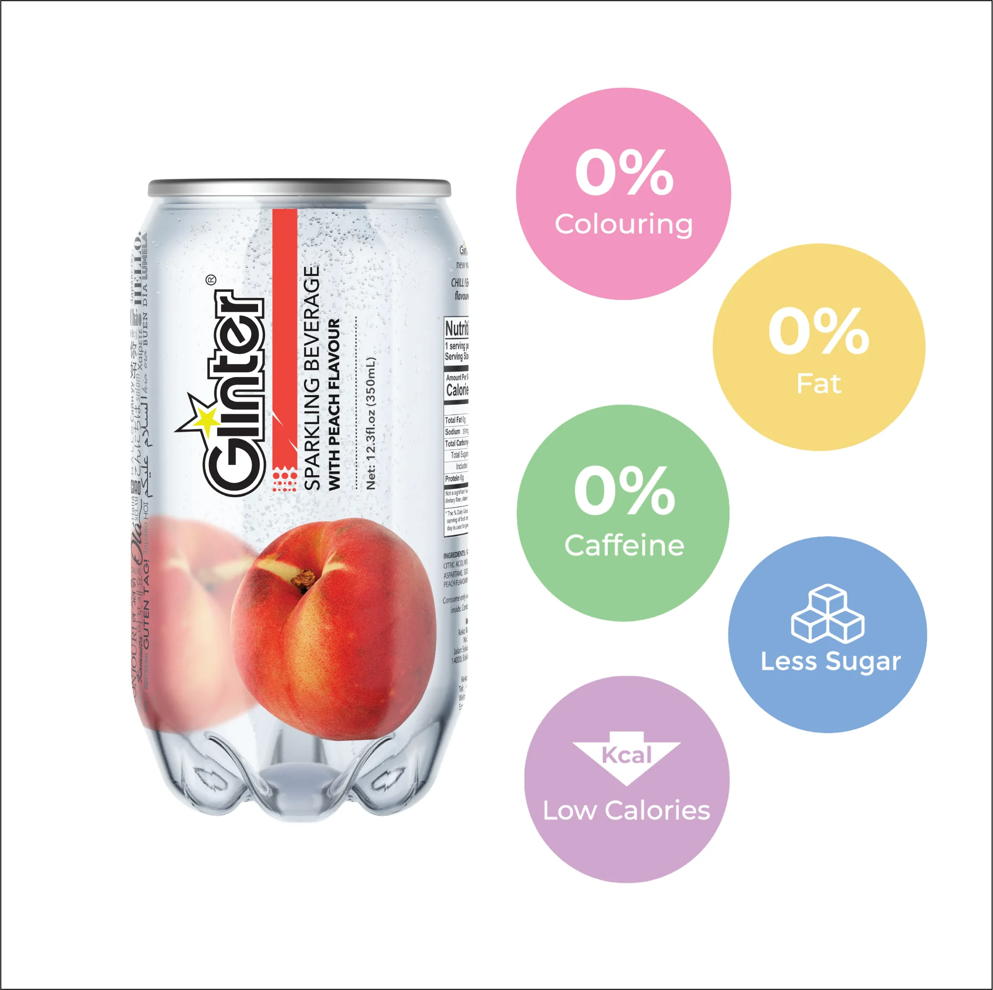 Best Selling Hot Premium Brand Marble Ramune 350ml Clear Halal Carbonated Soft Drink Beverage Malaysia Manufacturer Soda Water