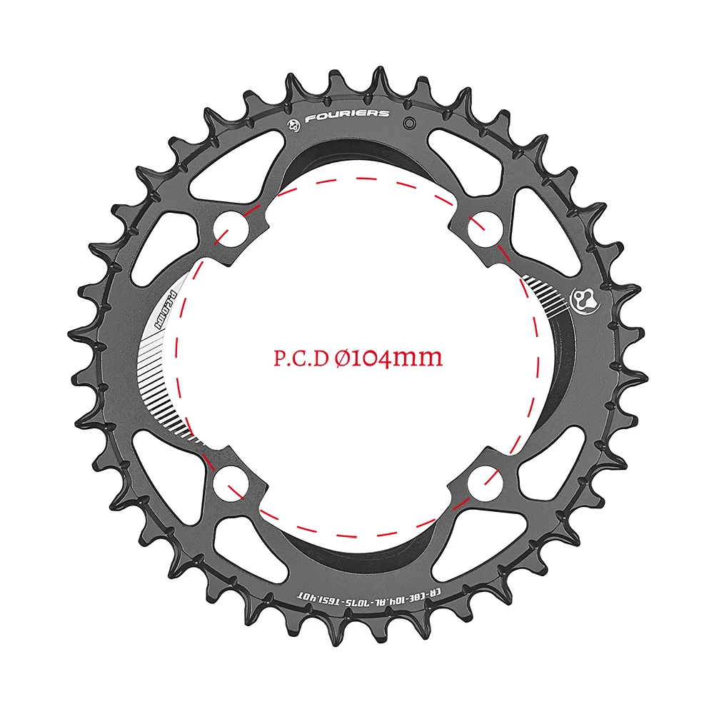 2022 New Lightweight mountain bike chain ring single chain system in line with BCD94/96/104/120 mountain bike chainrings