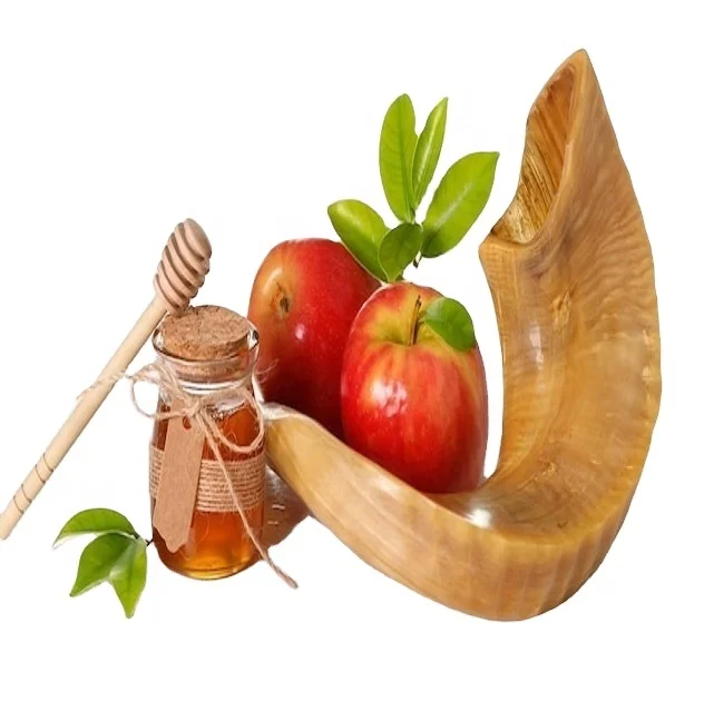 Natural Sheep Horn Shofar Full Finish for Home Decoration Jewish Holiday Shofar Horn Anatomy Wholesale