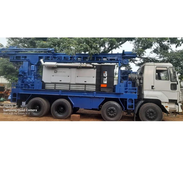 1000 Feet Depth Hydraulic Water Well Drilling Rig For Sale at Best Price in India