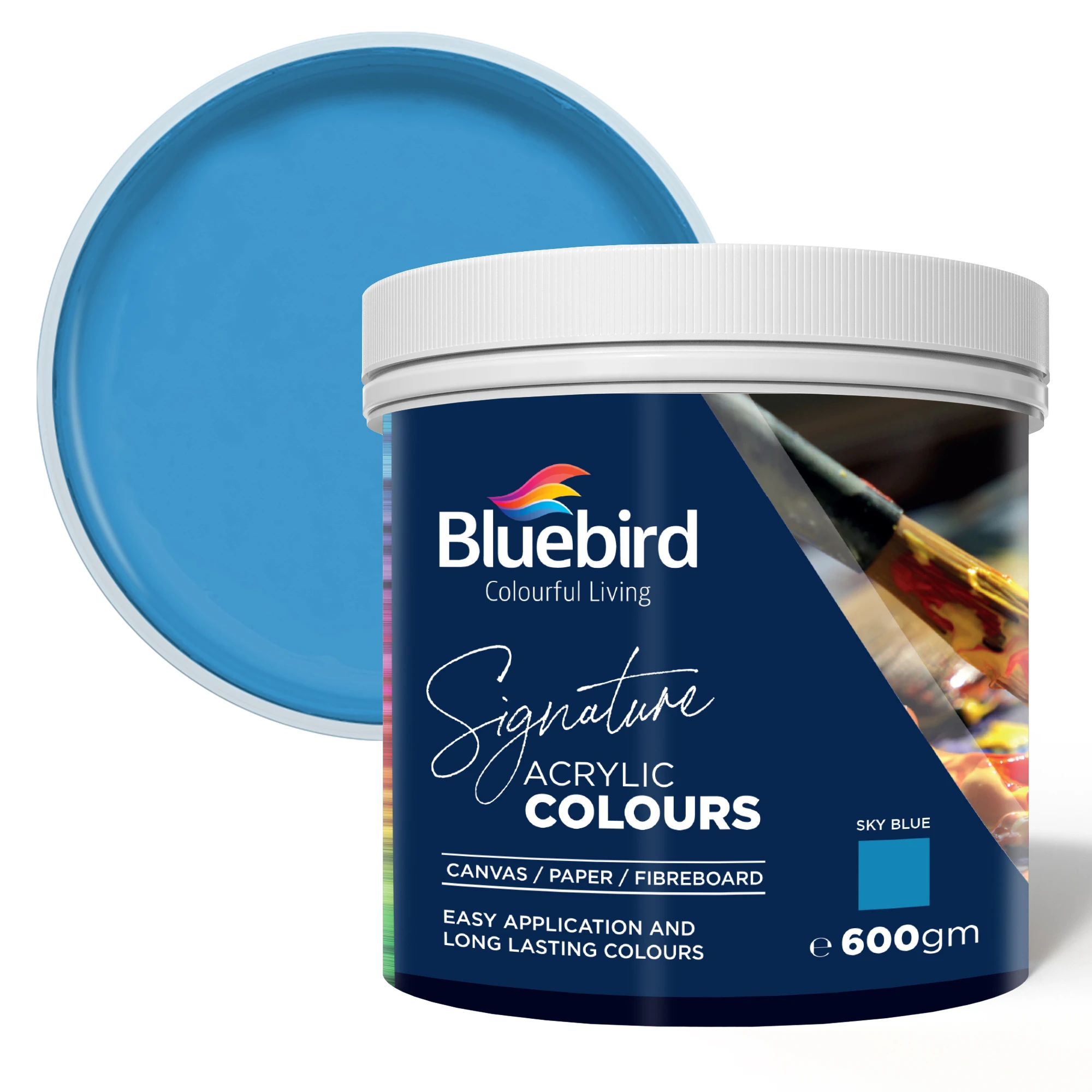 BLUEBIRD New Signature Acrylic Paint Professional Acrylic Paint for Professionals Adults & Artists