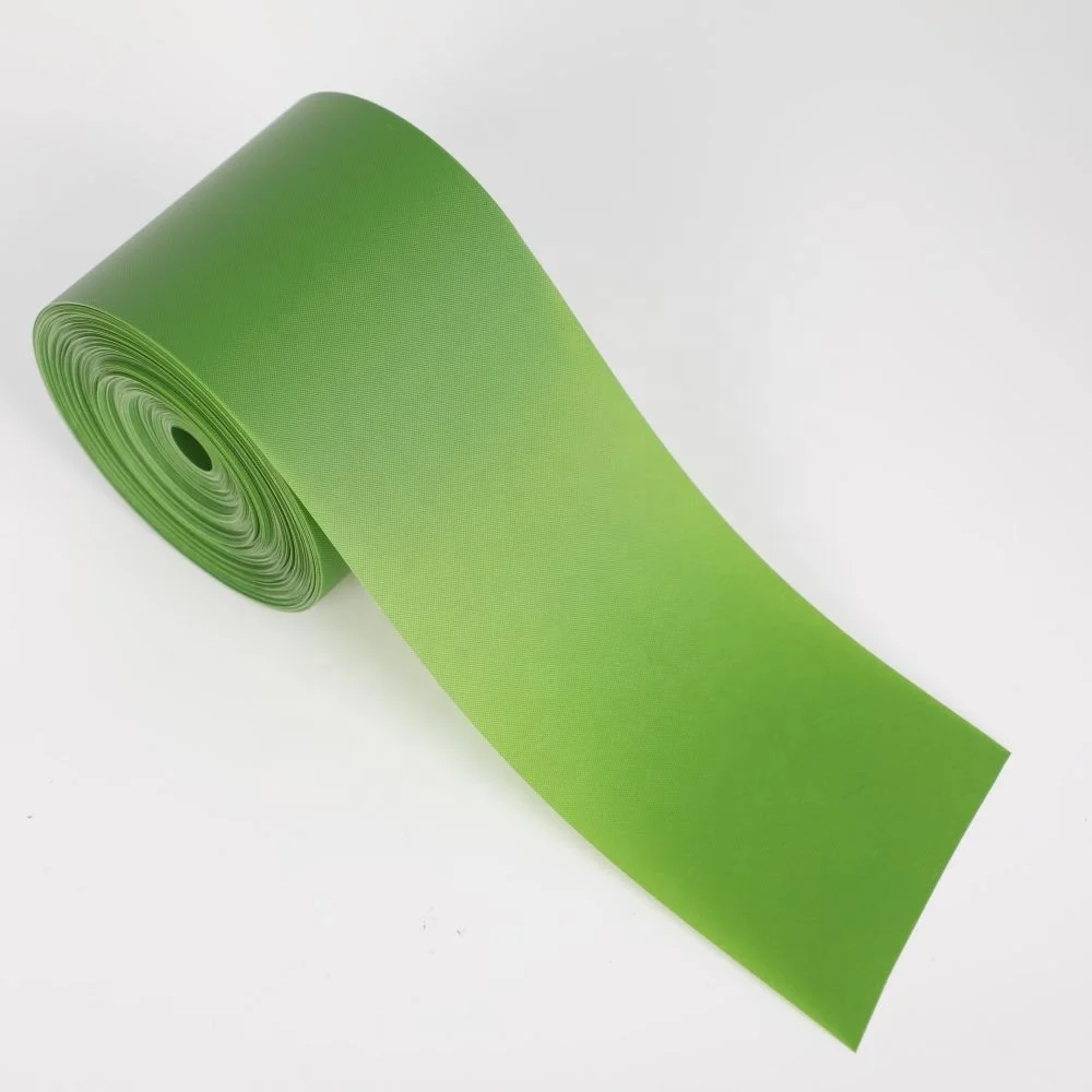 HSQY 100% Virgin Material Light/Dark Green 70mm - 700mm PVC Rigid Christmas Film For Making Trees