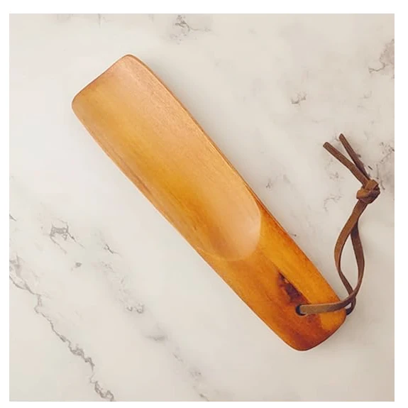 Деревянный рожок для обуви