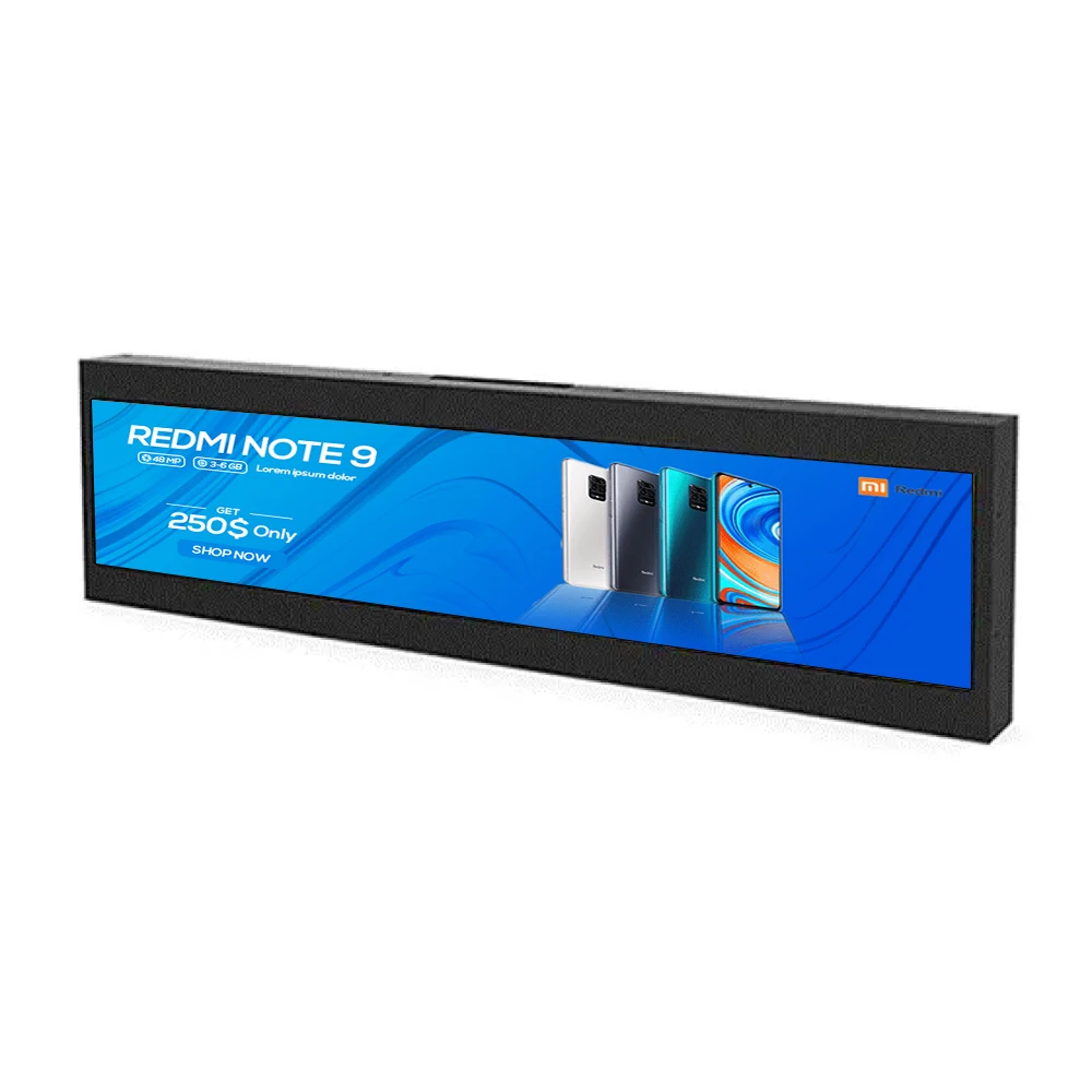19 inch Hot Selling Stretched Bar Display for Advertisement at Best Prices
