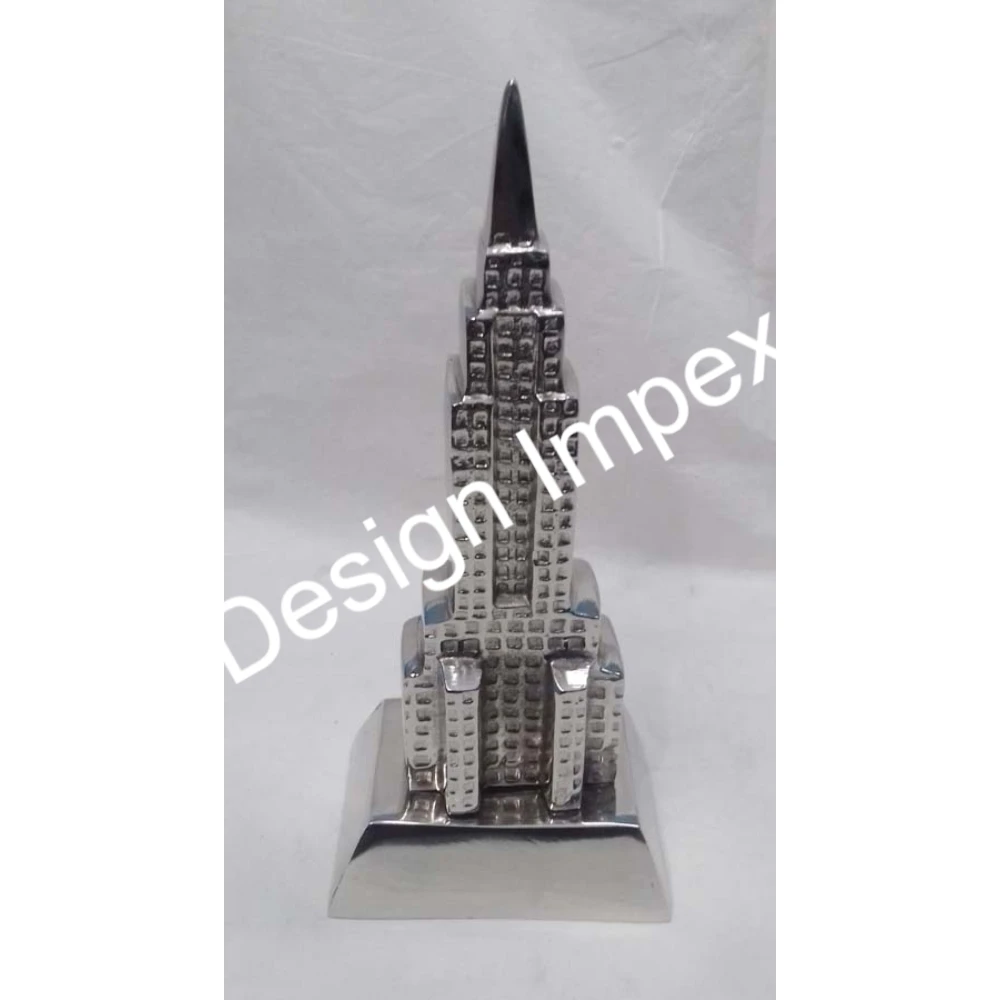 Эйфелева башня Серебряная отделка превосходная модель высшего качества большого размера для туристов наиболее посещающих место алюминиевая большая в мире