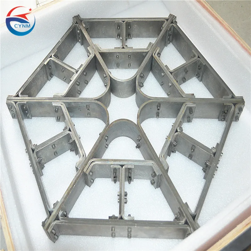 Hot zone molybdenum carrier moly rack pure molybdenum grid for vacuum furnace