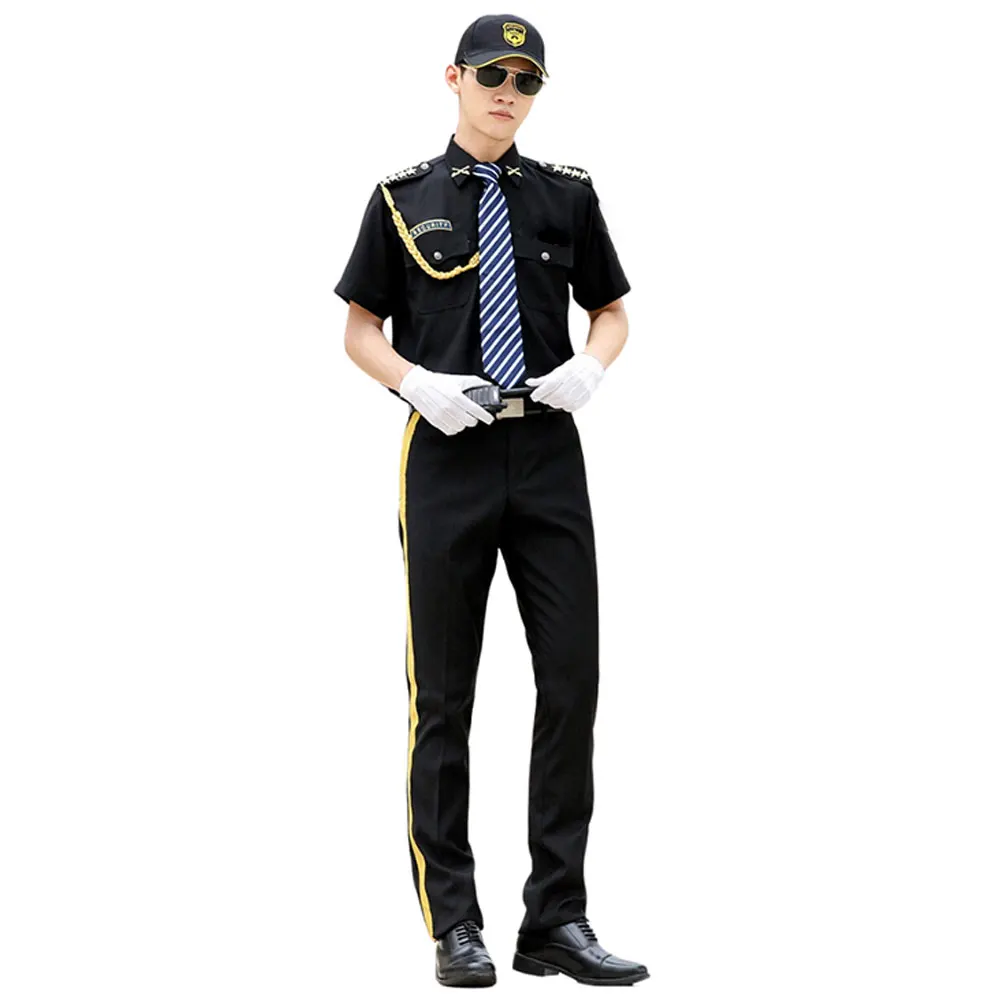 Hot Selling Customize Security Uniform Set Guard Security Officer Uniforms Shirts Pants Security Uniforms For Men & Women