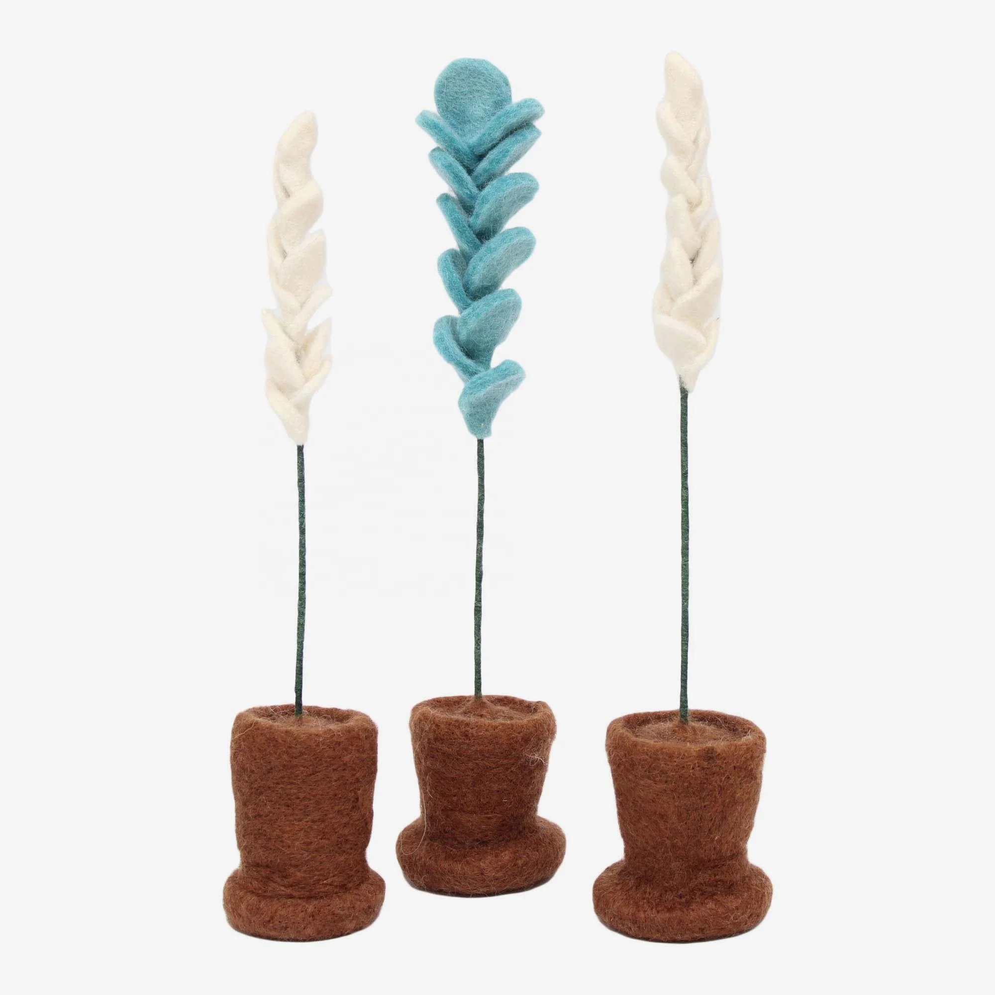 Custom Indoor Wool Small Cute Christmas Tree Decoration Supplies Hanging Ornaments handmade |100% Handmade New-Zealand Felt Wool