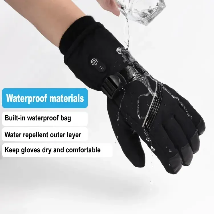 Electric Heated Gloves With Automatically Start Heating