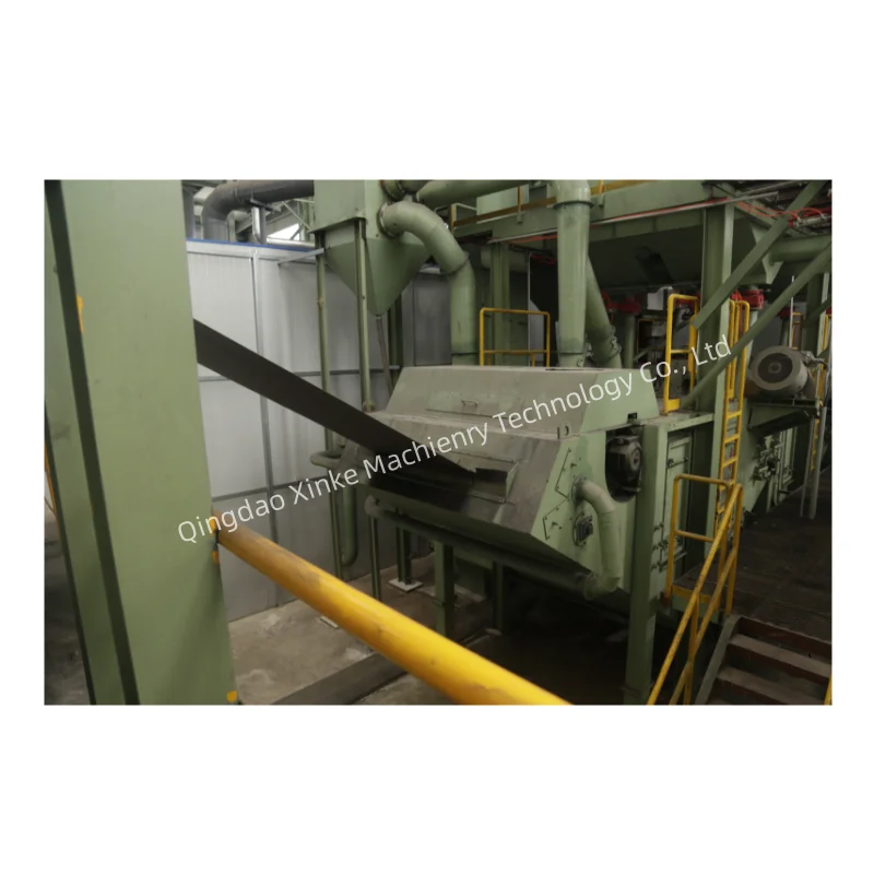 High performance mechanical descaling of steel strip for Mechanical pre-descaling and final chemical surface treatment