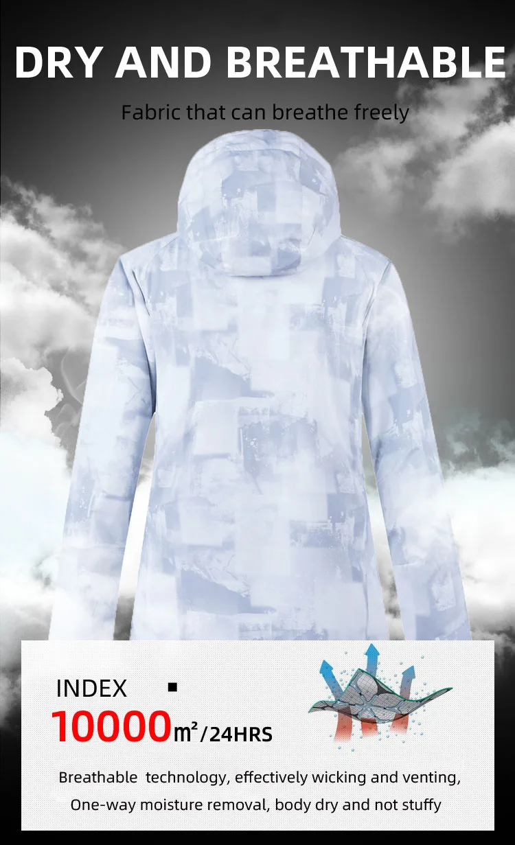 Snowboard Jacket Winter Snow Clothes White Male Snowboard Coat Winter Warm Coat Waterproof Ski Jacket