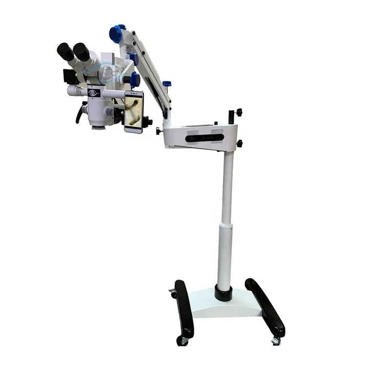 Portable Factory Price Dental Operating Microscope with Beam Splitter and digital Camera