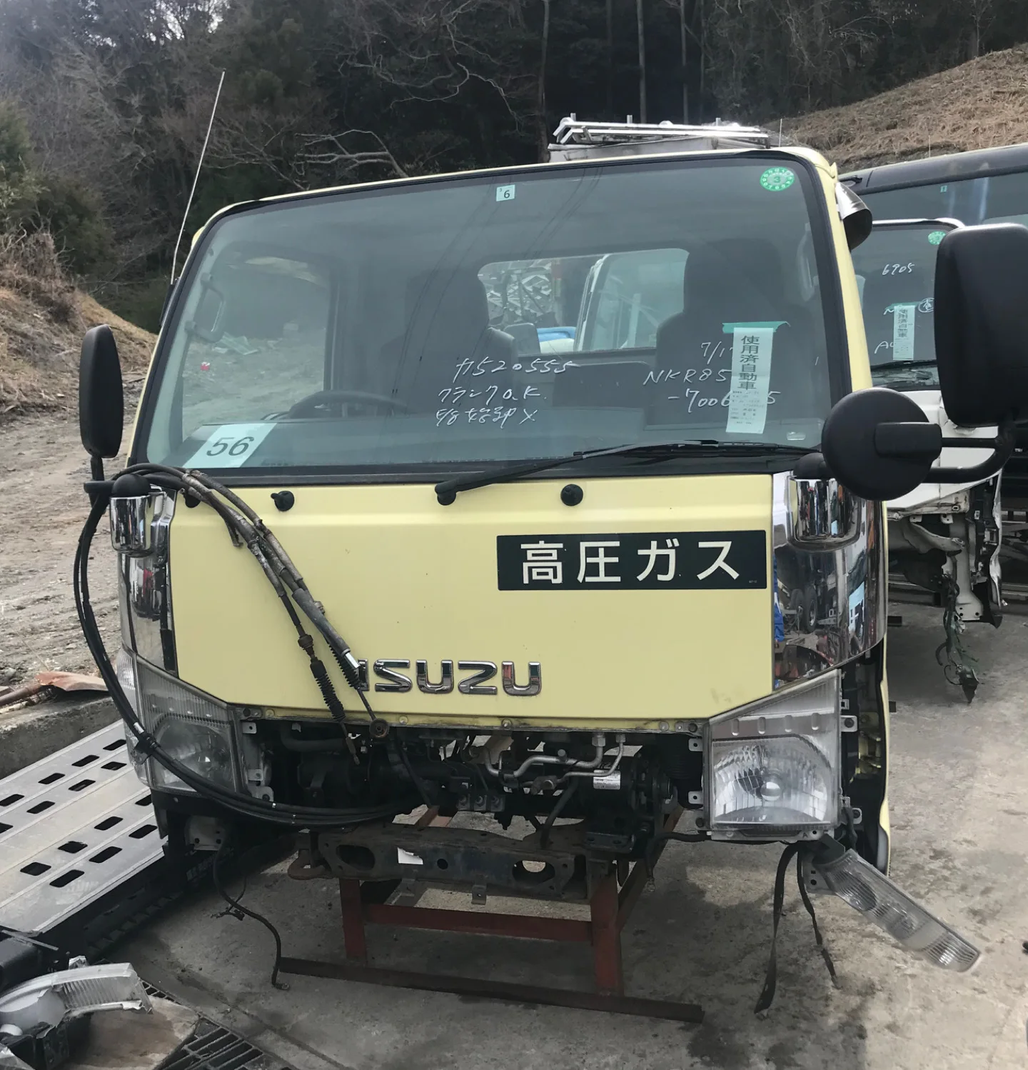 Excellent Used Cabin ISUZU By Scientific Process In Bulk