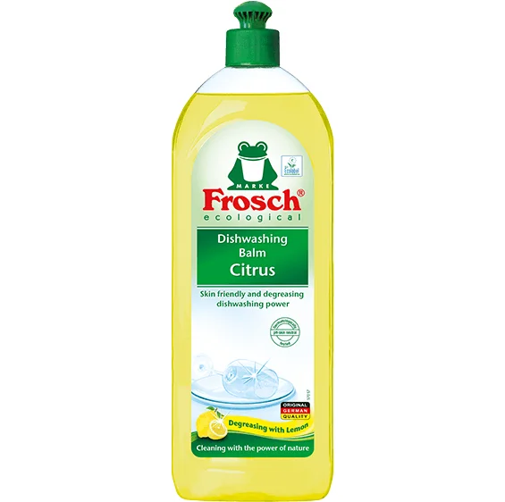 High Quality Frosch Dishwashing Liquid With Lemon 1L For Sale At Low Cost