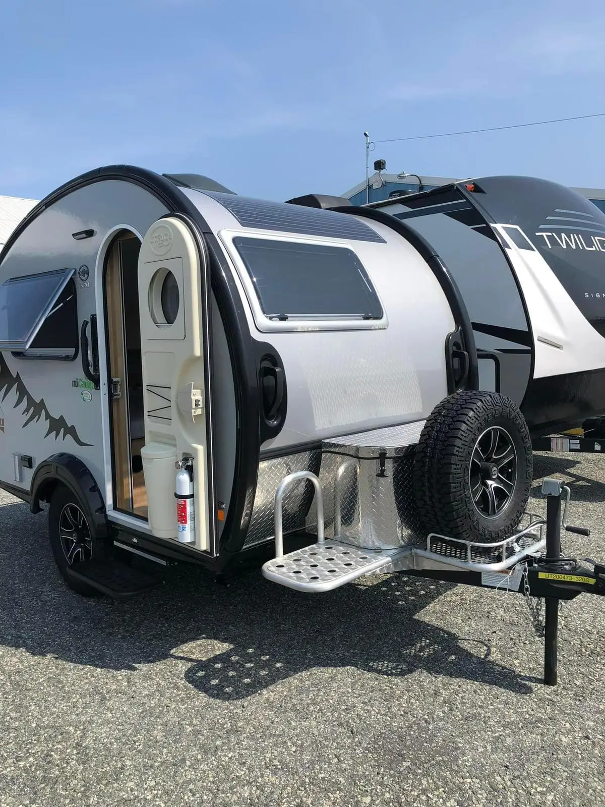 Export Fully Equipped Mobile Camper Rv Camping Small Rvs Mini Caravan Affordable Teardrop Trailer for sale worldwide