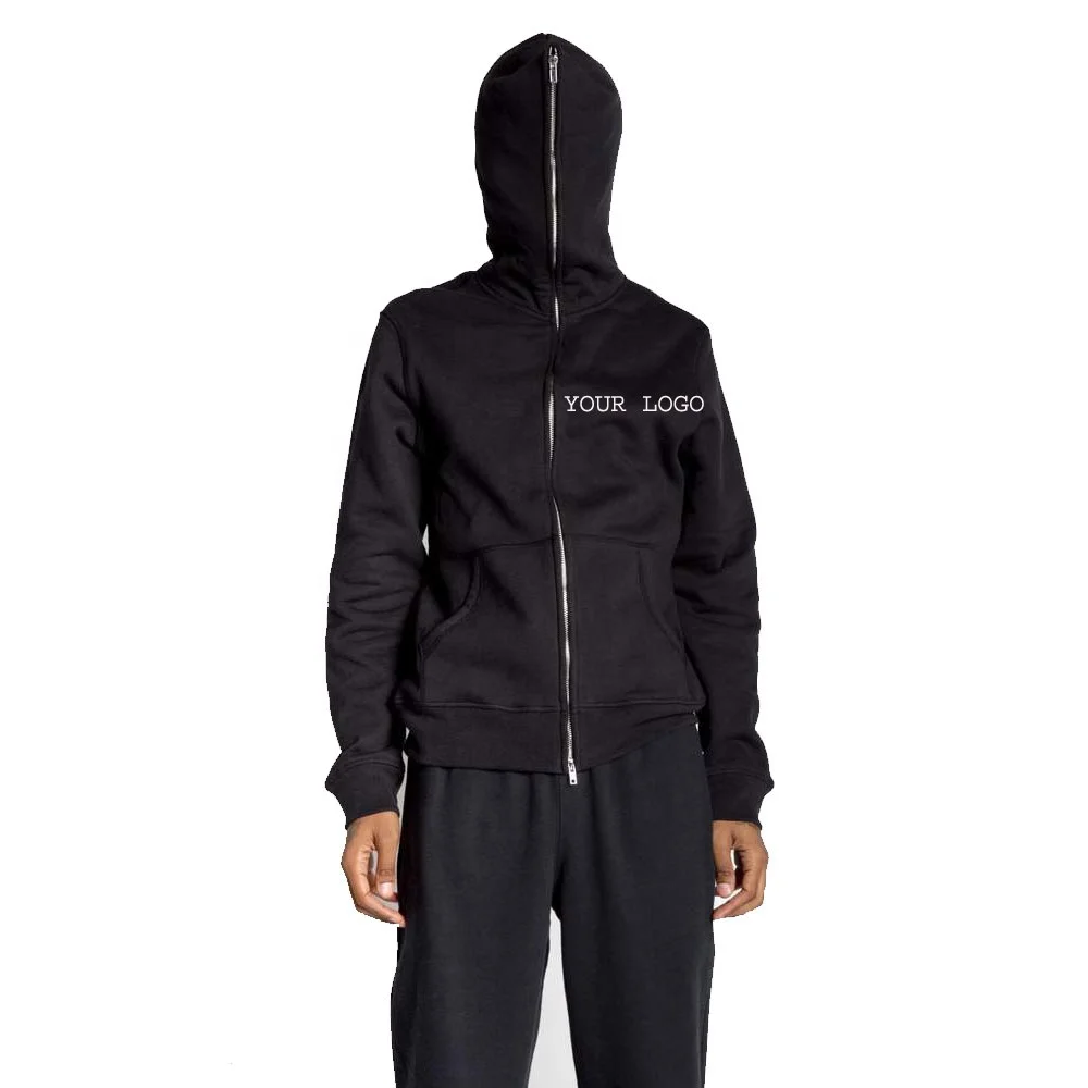 O Neck Collar High Quality Alibaba Top Supplier Of Apparel From Pakistan High Neck Sweatshirts Custom Hoodies full face zip up