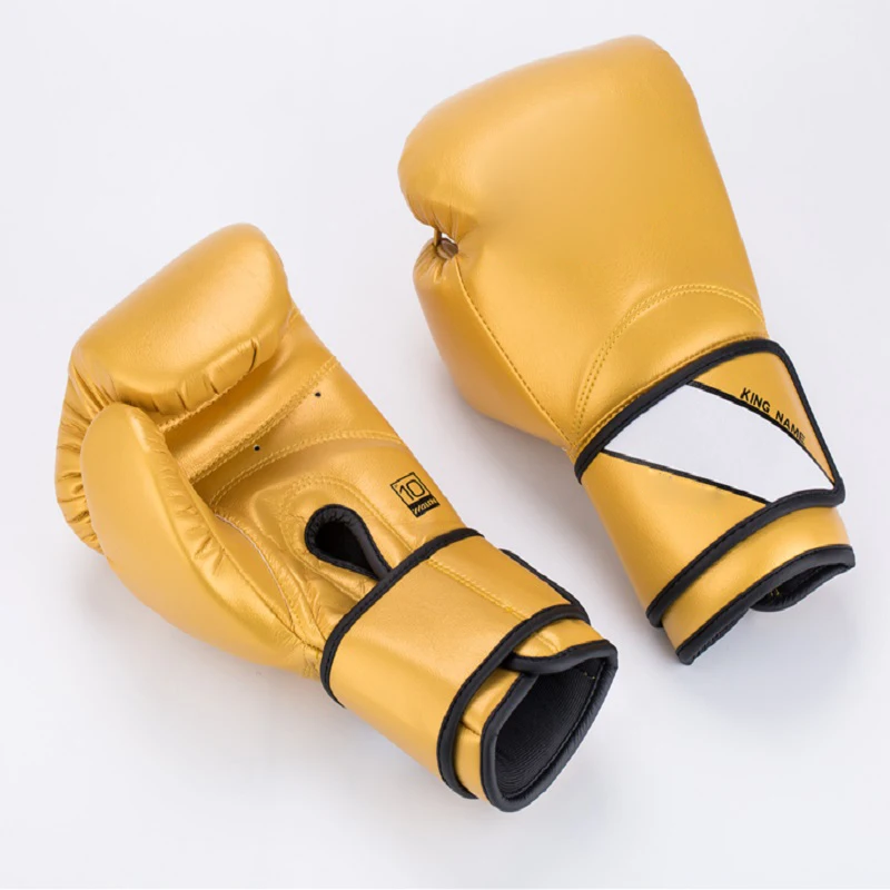 High Quality Genuine leather Training boxing gloves breathable and comfortable with Four layers of natural foam