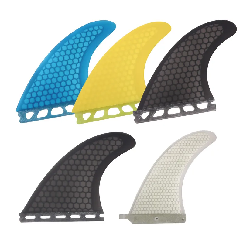 Huizhou Surfing Manufacturer Custom Future FCS2 Quad Five-Fin Thruster Twin Fin Surfboard Carbon Fiber Glass Surf
