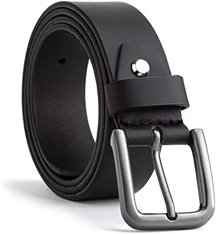 Full Grain Hot sale Fashion Casual belt Adjustable Alloy Buckle Genuine Leather Belt For Man