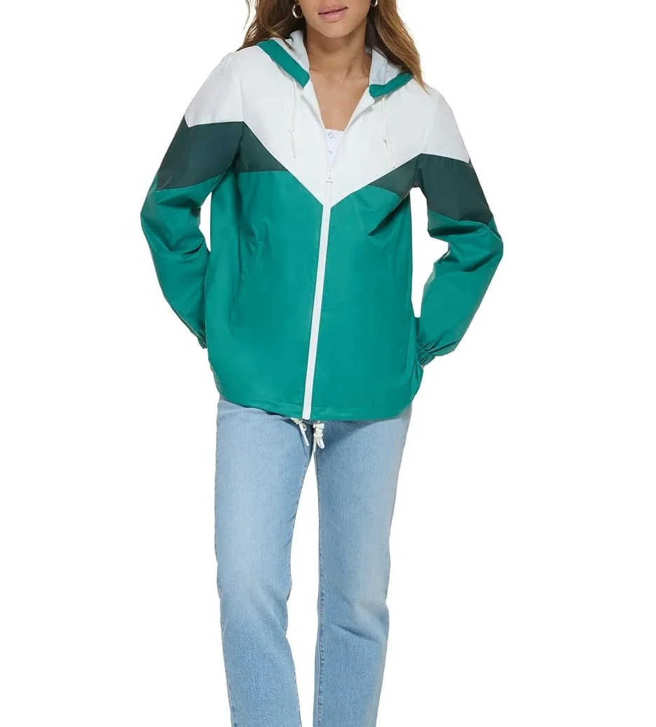2024 Wholesale Custom Men Long Sleeves Jacket Athletic Outdoor Windbreaker Jacket For Women