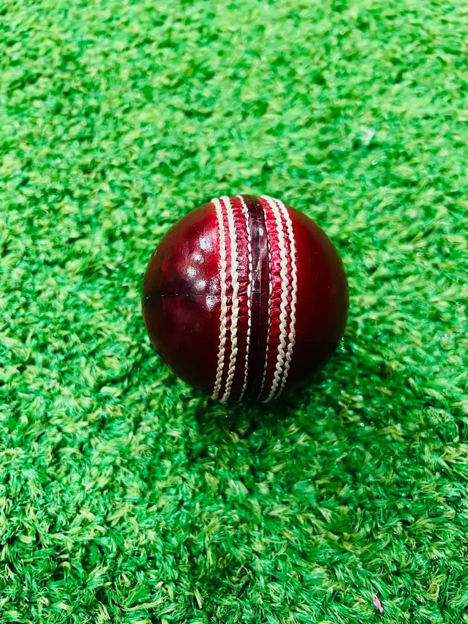 Top Quality Sports Red Leather Made cricket Training Hard Balls With Customized Brand Name