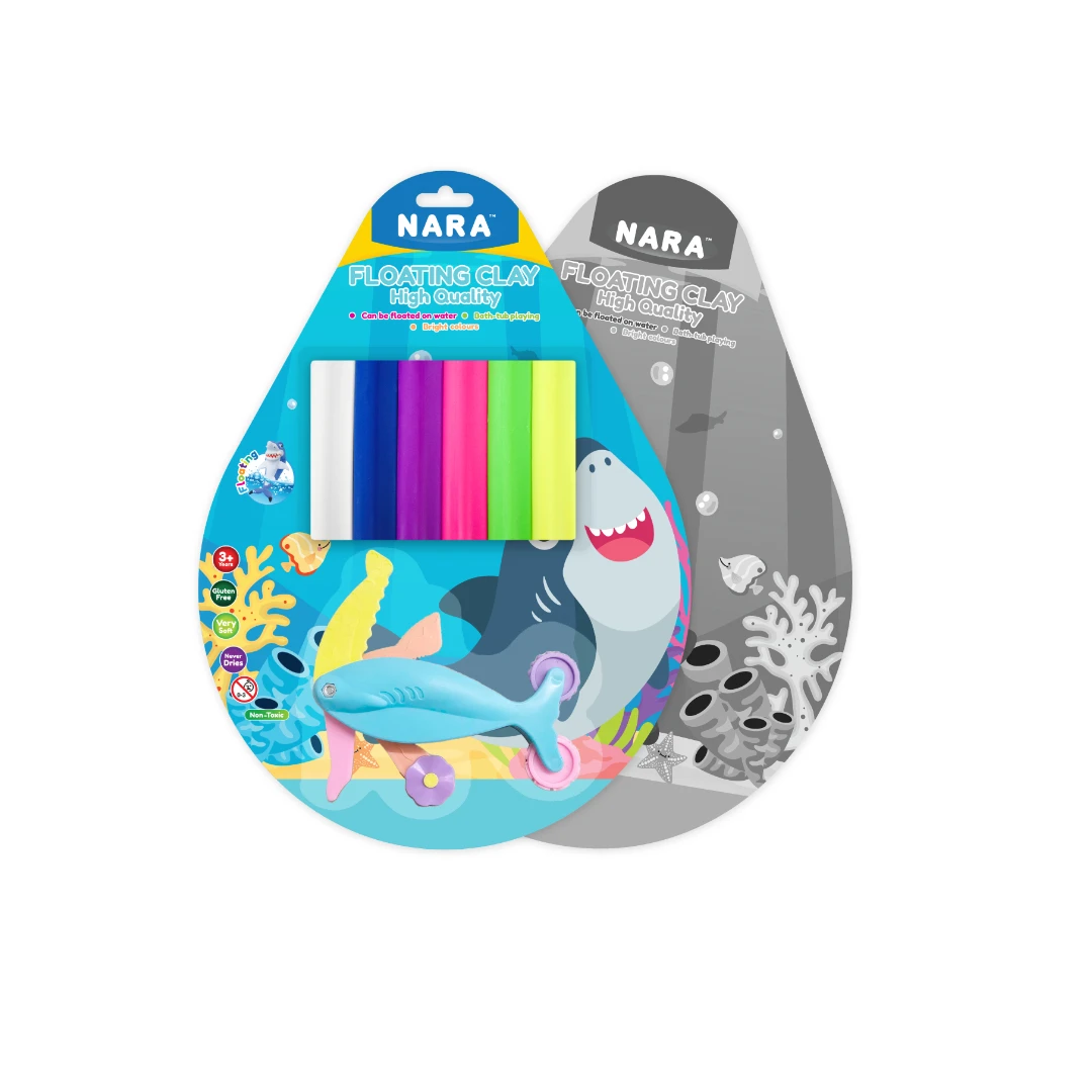 Modeling Clay Float On The Water Freely 50 G.Floating Shark Floaty Putty Non-Toxic Safe For Kids Bathtub Playing Educational Toy