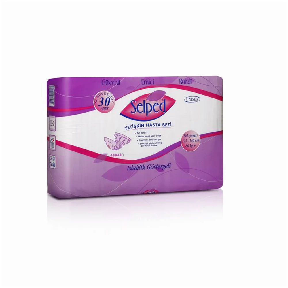 Wholesale Price Selped Adult Unisex Diaper Soft Breathable Unisex Adult Diaper Senior Adult Diaper