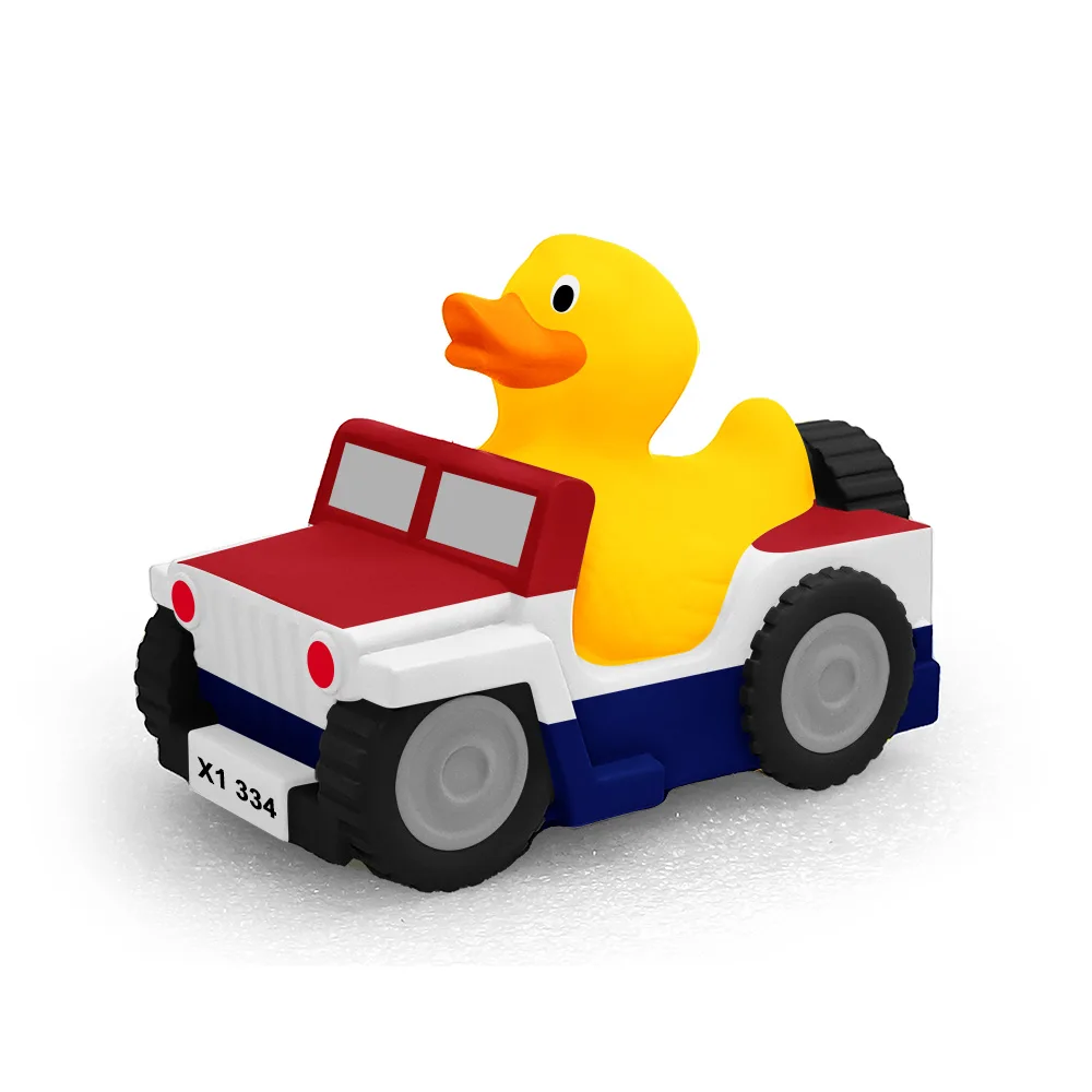 Hot Sale Promotion Gift Item Plastic PVC Phthalate Kids Safe Bath Toys Customized SUV Car Rubber Duck