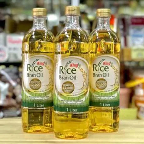 Healthy oils Extracted from rice bran the product make in Thailand for the price and product for sample