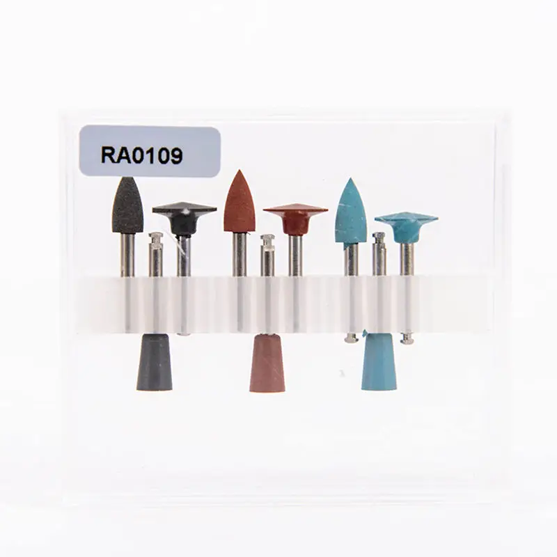 RA0109 Amalgam Dental Lab Polishing Burs Tips Cups Silicone Polisher