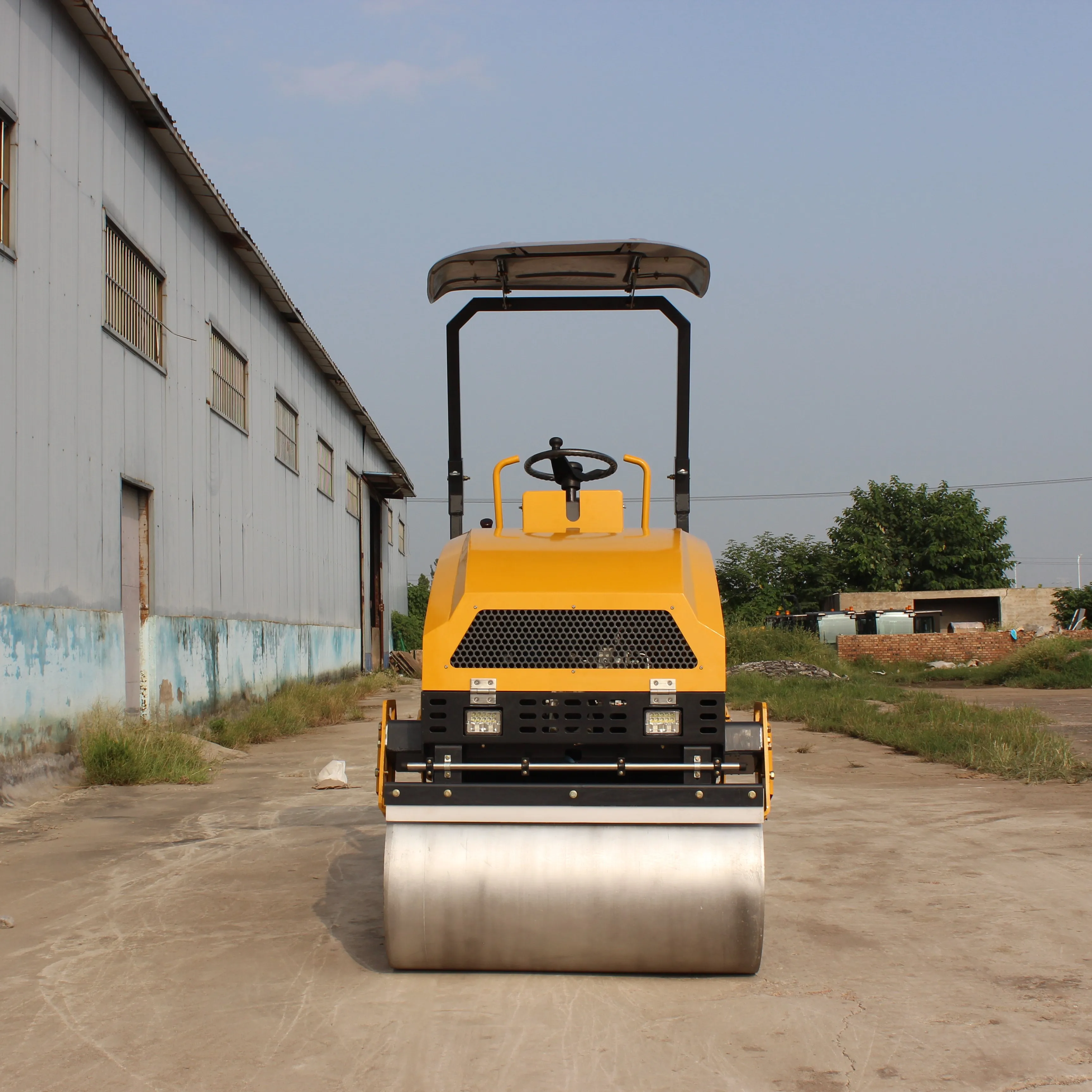 2-ton double drum roller with high cost performance, low price, and guaranteed quality