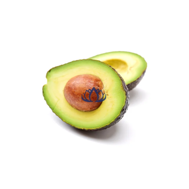 FROZEN AVOCADO HASS HALVES HALF CUT PACKING IN VACUUM BAG FROM BLUE LOTUS FARM VIETNAM