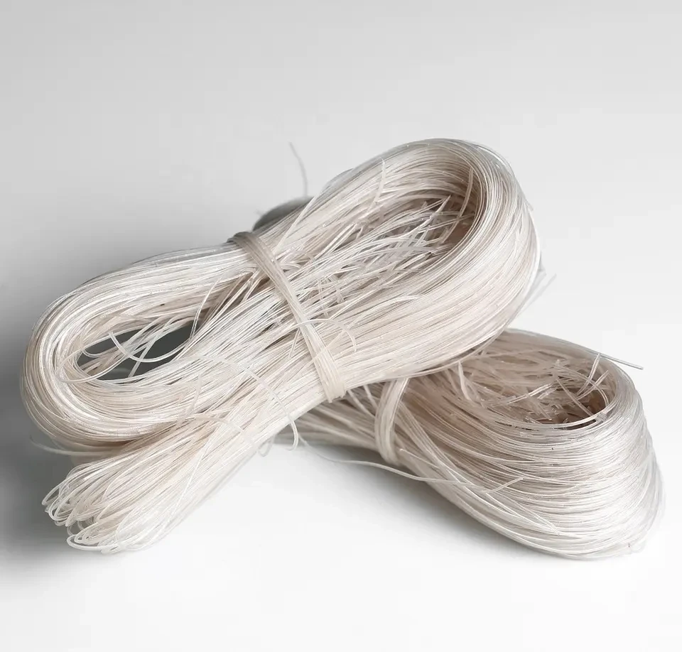 500g OEM Reasonable  Price Food Dried Natural Color Tasteless High quality Instant Cook Vermicelli Arrowroot Glass Noodle