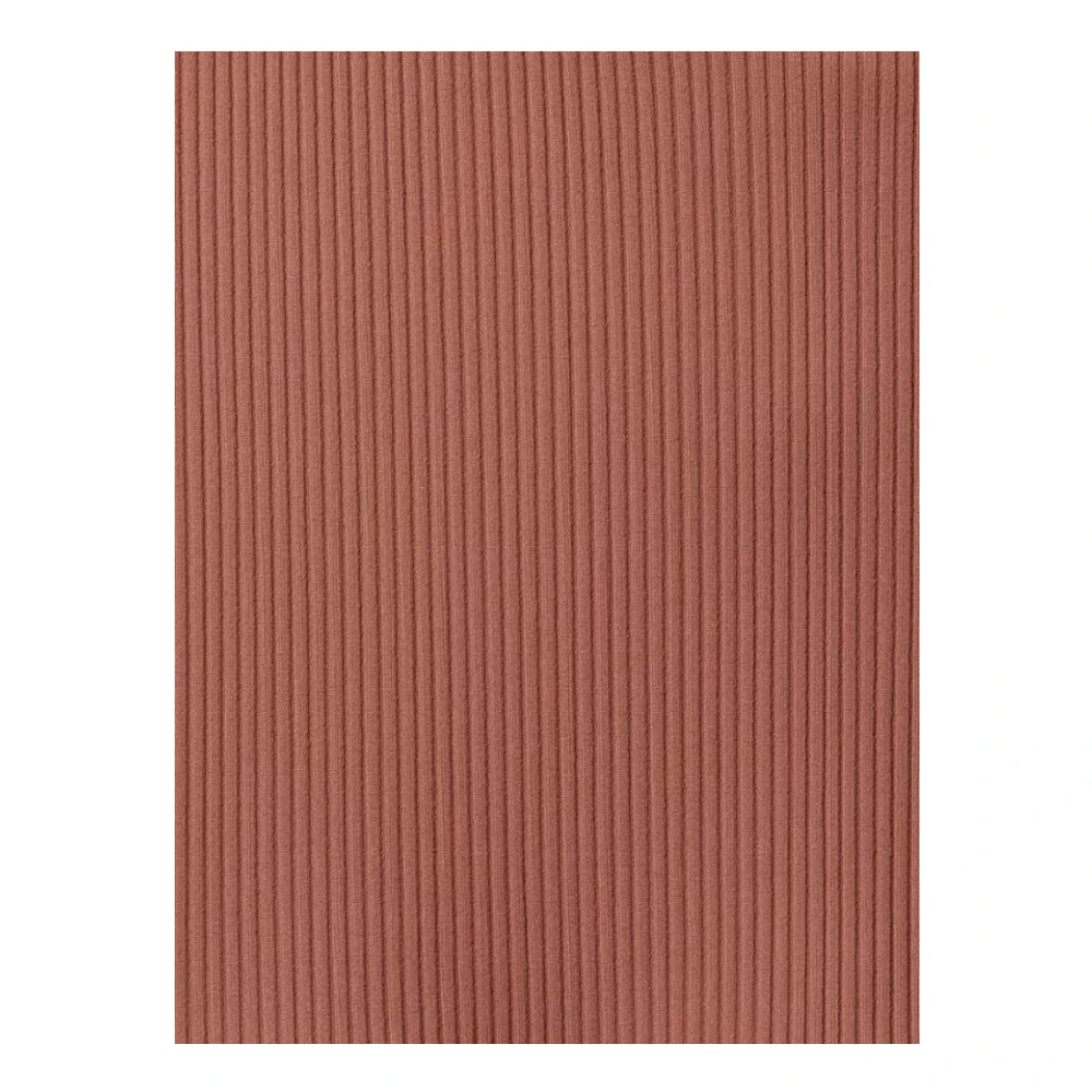 Integrated Bra Honeycomb Mesh Lining Performance Stretch Long Sleeve Rib-Knit Fabric Tank Top Light Support Cross-Strap Design