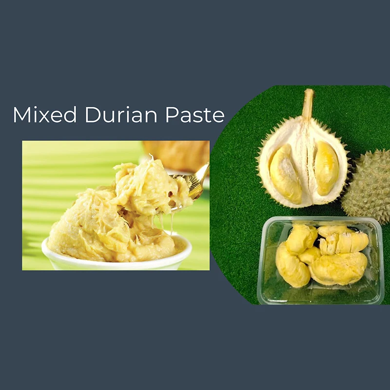 Premium High Quality Durian Paste (Mix Musang King, Ioi And D24) Suitable For Baking and Desserts Making