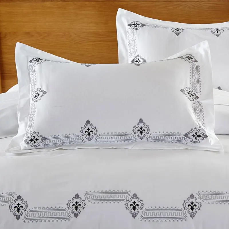 New Soft Cotton King Size Bed Linen Sheets Hotel Quality White