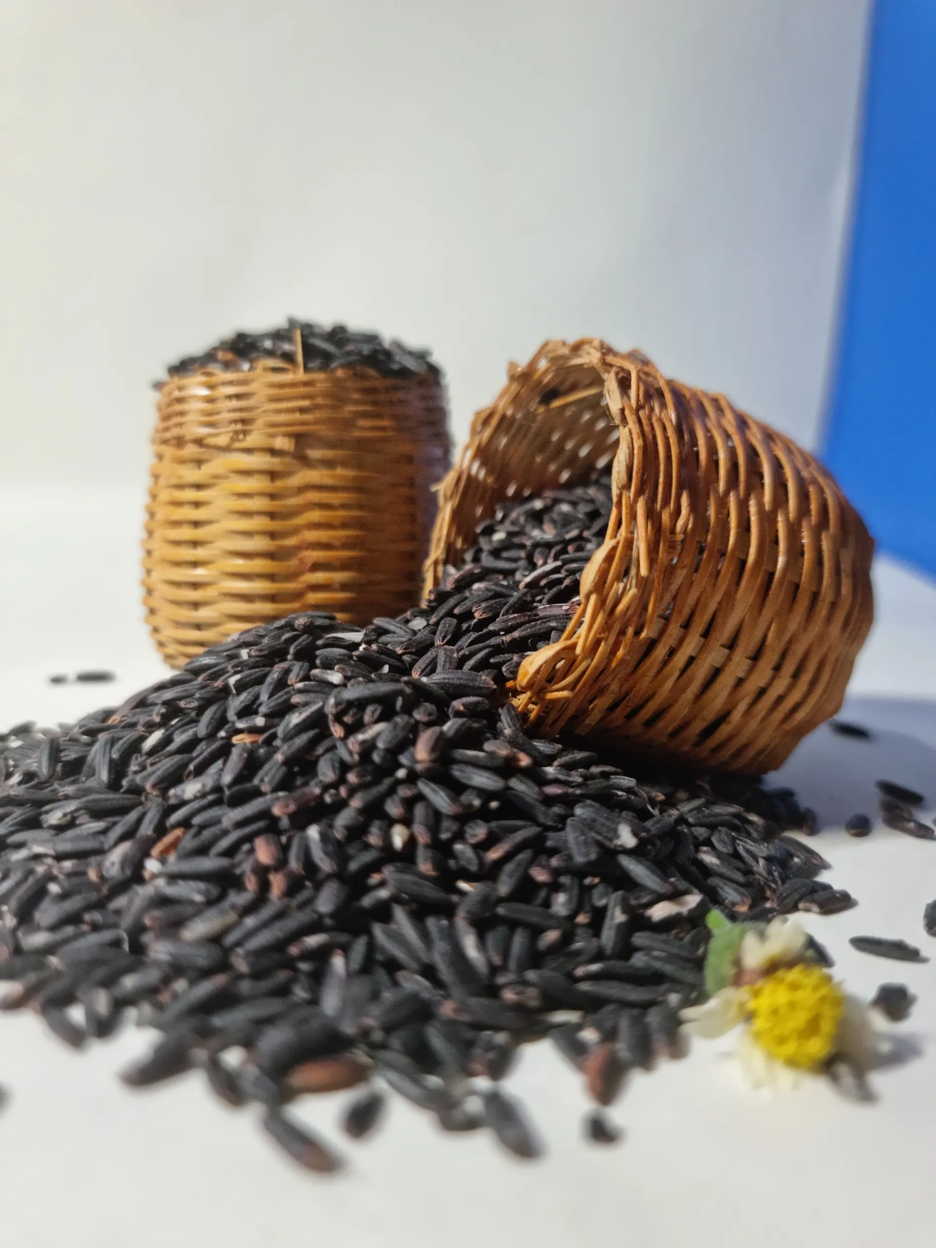 Seven Mountain Rice St Black Rice With Organically Farming Good For Health Helping People With Diet And Diabetes