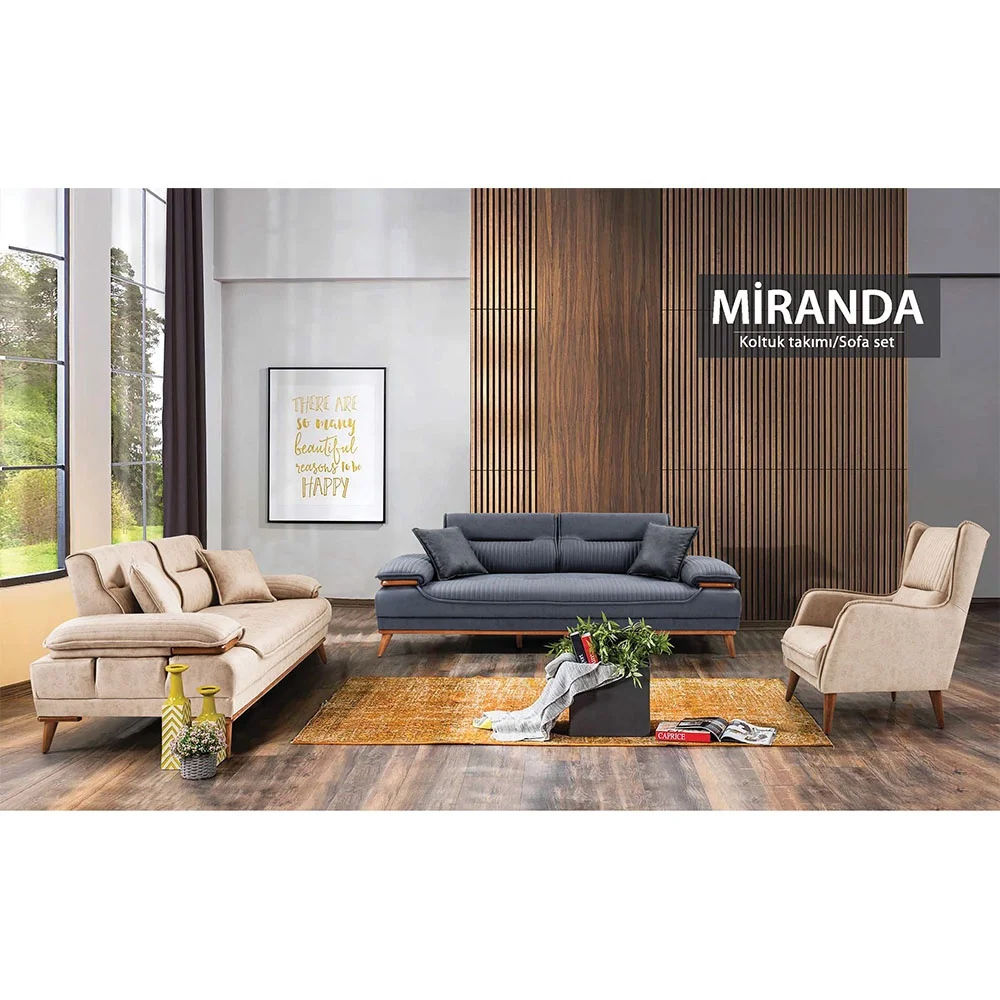 Modern Living Room Furniture Sofa Set Sofa Bed with stainless waterproof Fabric Turkish Furniture Chesterfield Sofa Set with Bed