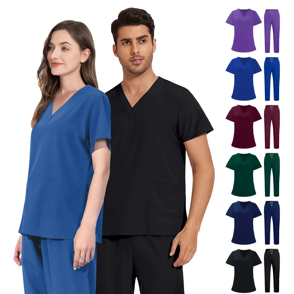 2025 new style medical scrubs uniformes medicos conjuntos de uniformes scrubs nurse fashionable scrubs uniforms sets