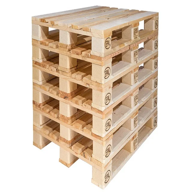 Cheap High Quality New Epal Euro Wood Pallets Pine wood standard Sizes Wooden Pallet