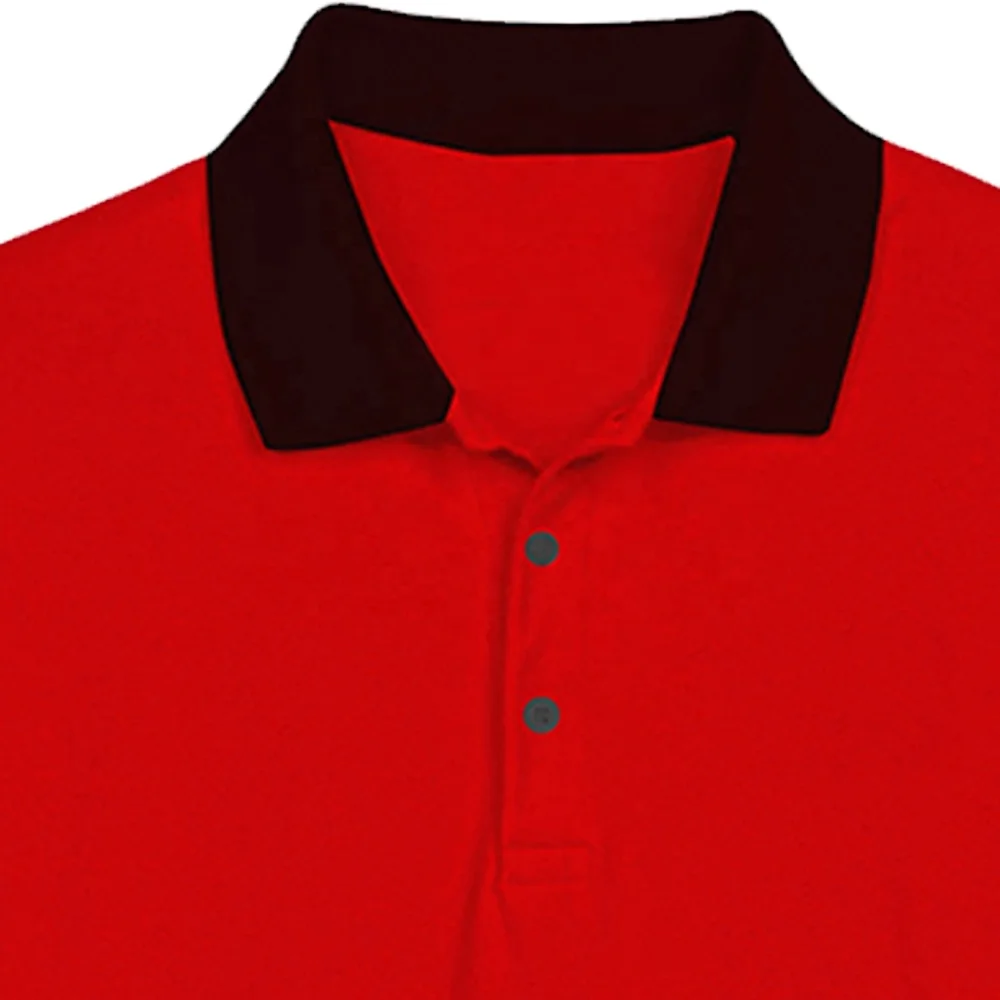 Red soiled color Polo Shirts With Custom Logo high quality best fabric new look premium quality OEM Embroidery Polo shirt