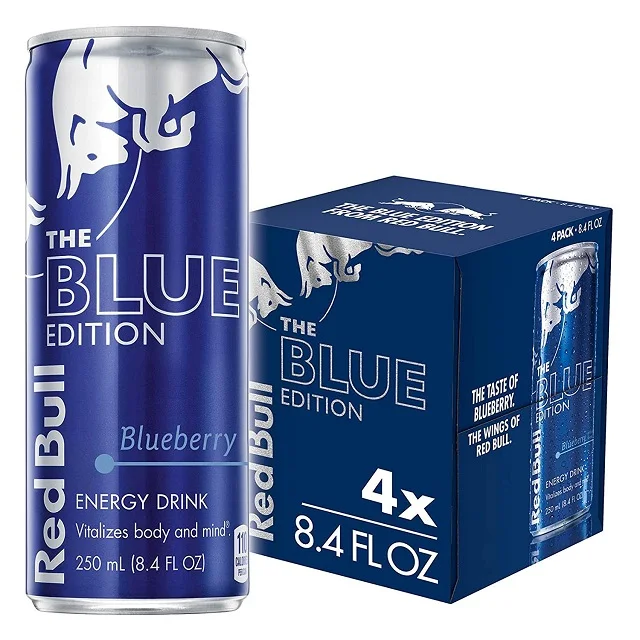 Redbull energy drink blue edition blueberry flavor for sale
