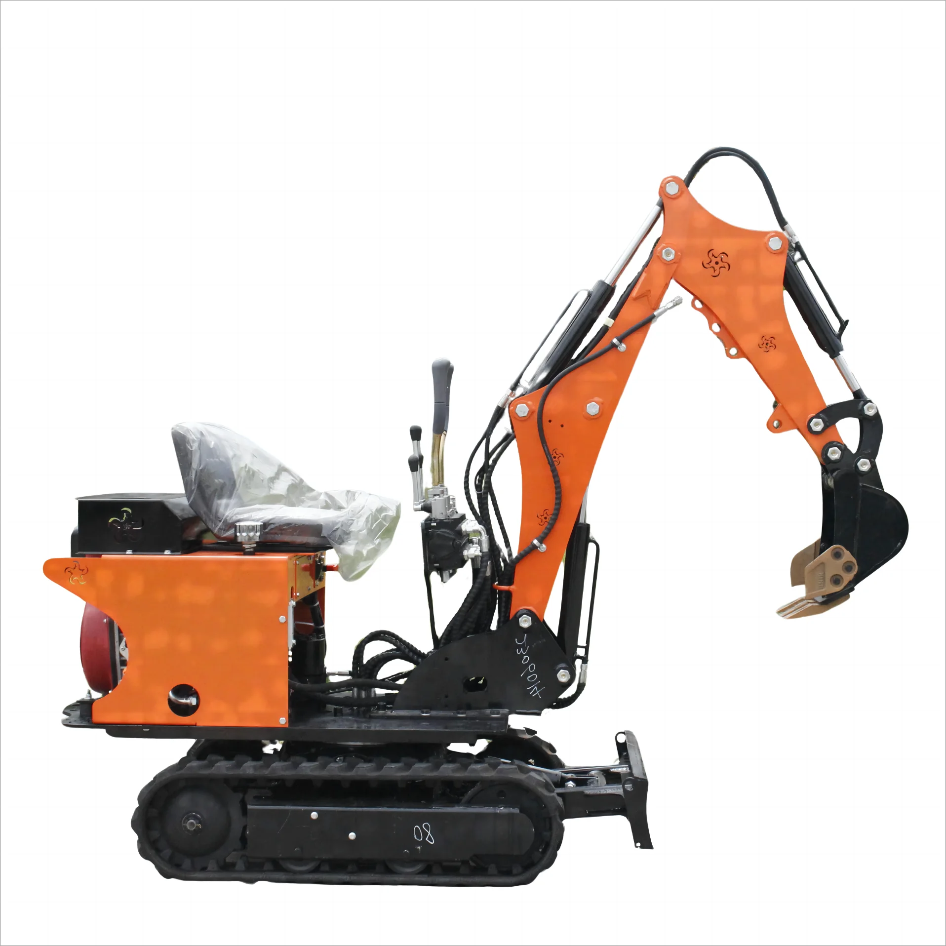 Construction machinery multifunctional agricultural excavator 0.8 tons 2.5 tons small excavator with good quality and low price