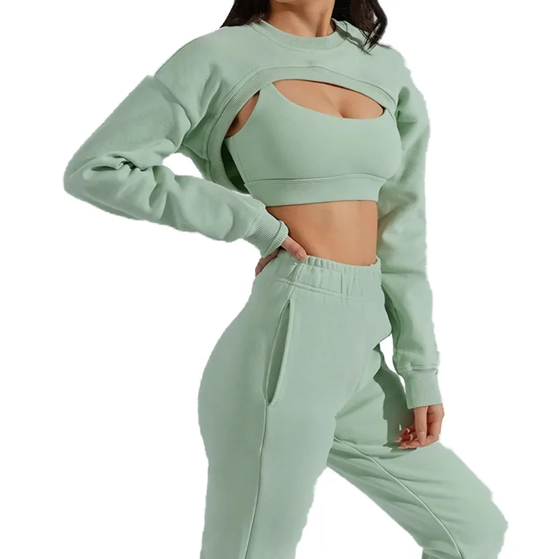 All colour plus size fashionable Factory price popular manufacturer Unique design Crop Top hoodie