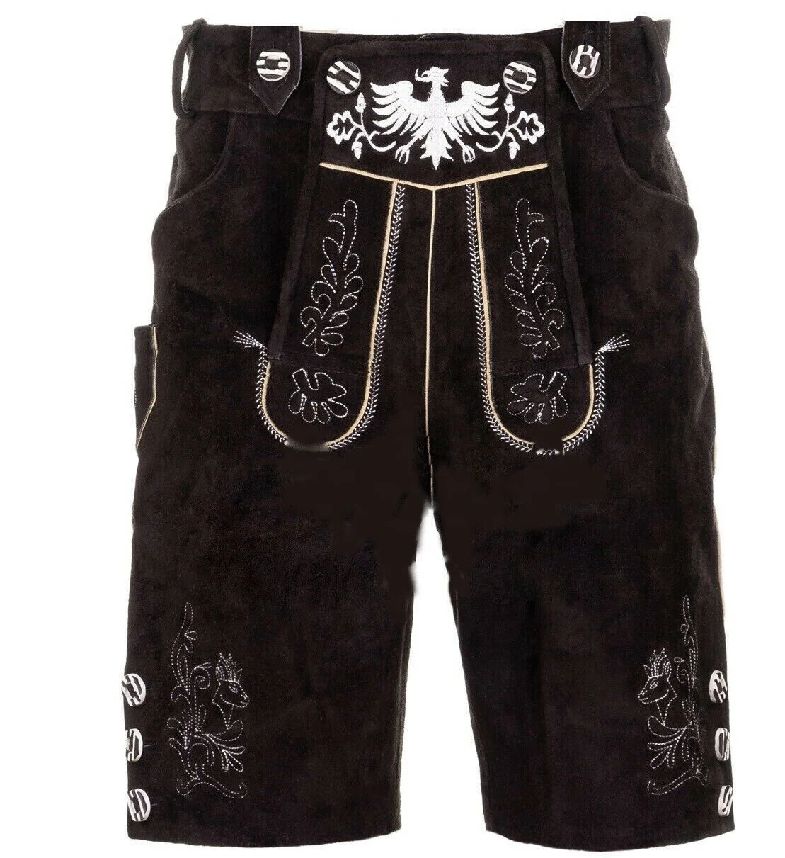 HERREN BAVARIAN BROWN OKTOBERFEST LEDERHOSEN брюки трахтен на заказ кожаная ткань из воловьей замши кожаные 2024
