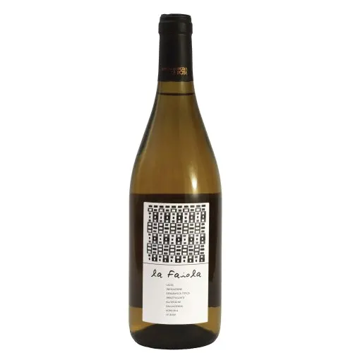 Italian High Quality Organic Verdicchio Bombino and Grechetto White Wine 75 Cl - La faiola Bianco for Aperitif and Dine