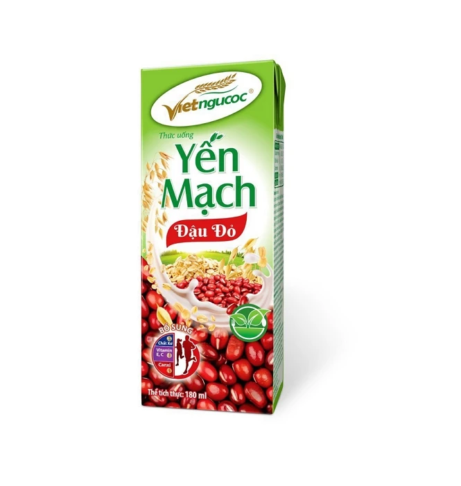 Best Selling Oats Milk Tasty Viet Cereal Oats and Red Beans Milk Healthy Fresh Nutritious Style from Prestigious Company
