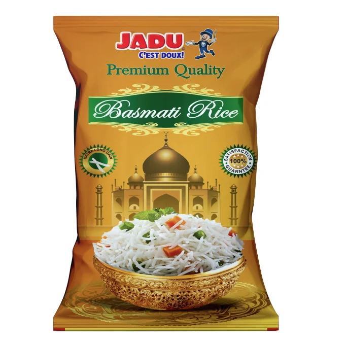 Premium Grade Long Grain Basmati White Rice with Customized Size Packing For Food Making Lowest Prices