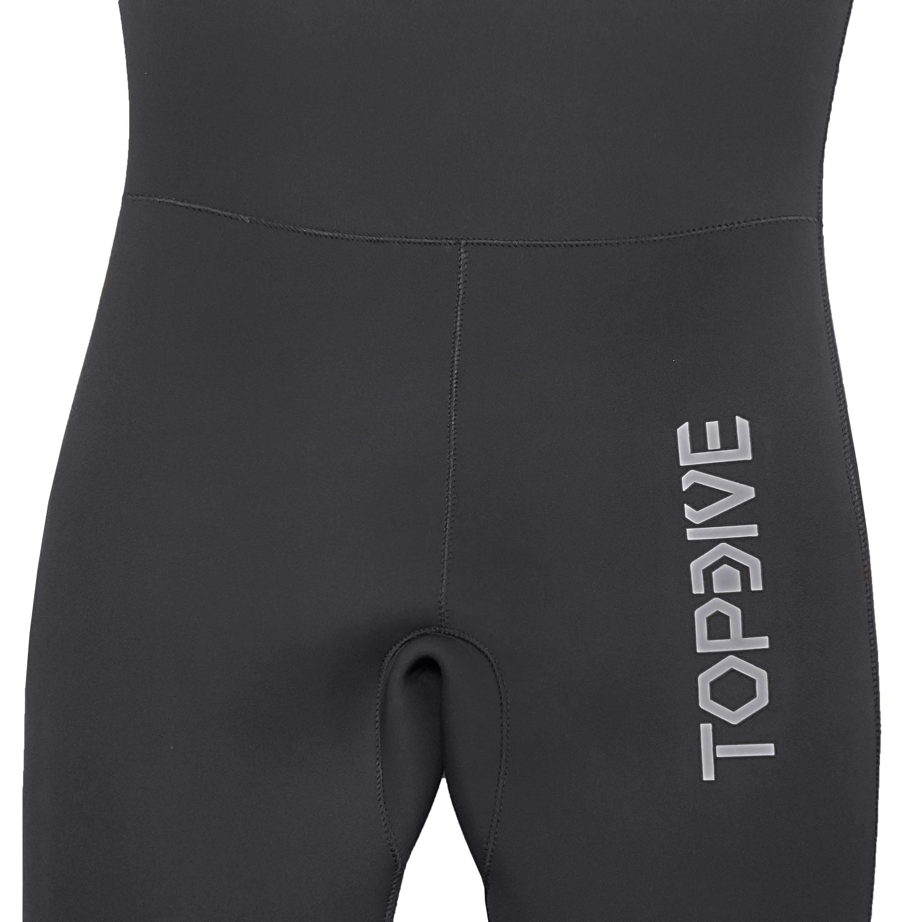 Top Selling 5mm Diving Clothes 5mm Neoprene 2 Pieces Wetsuits with Hood Custom Printed Neoprene Fabric for Diving Suit