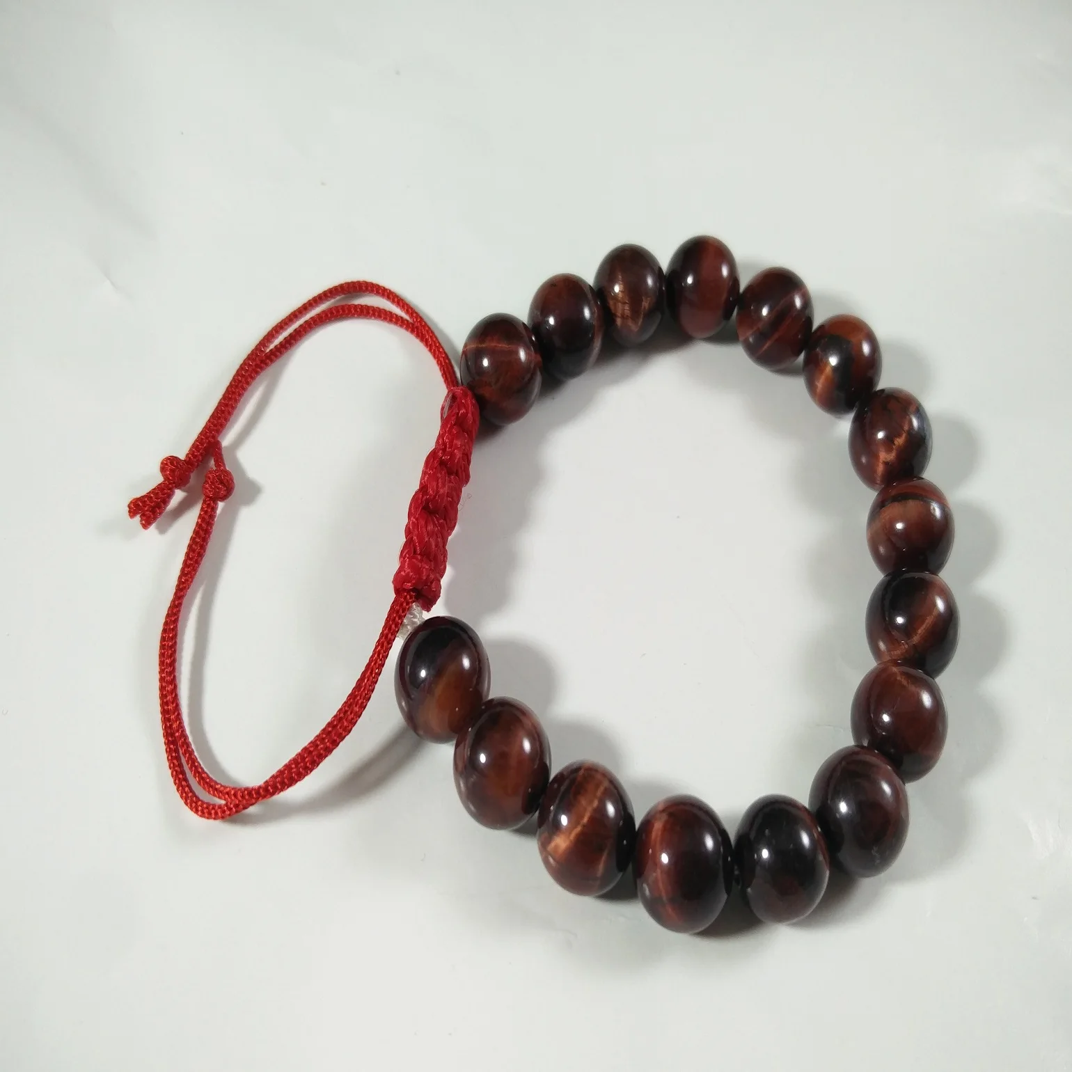 Натуральные кристаллы оптовая продажа многоцветный Браслет из драгоценных камней «тигровый глаз» с бусинами красивый супер качество